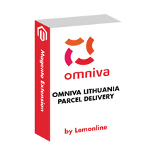 Lae piltide sirvija Omniva Leedu pakiautomaadid Magento 2 moodul